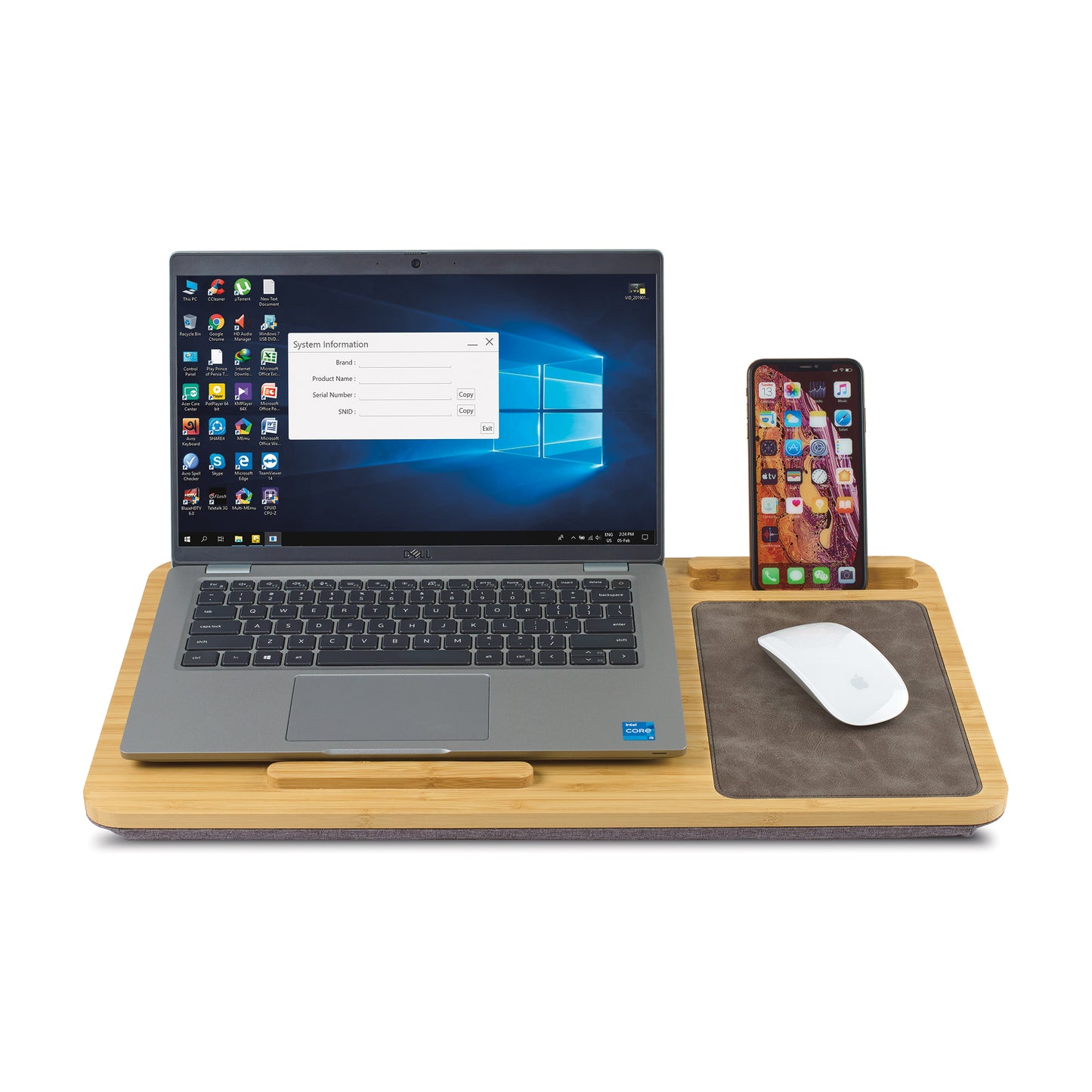 Bamboo Auden Bamboo Lap Desk