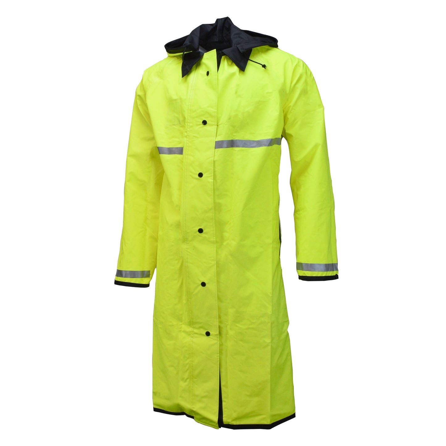 475RCH3M Duty Series Reversible Coat with 3M Reflective Taping - Hi-Vis Lime/Black - Size 4X