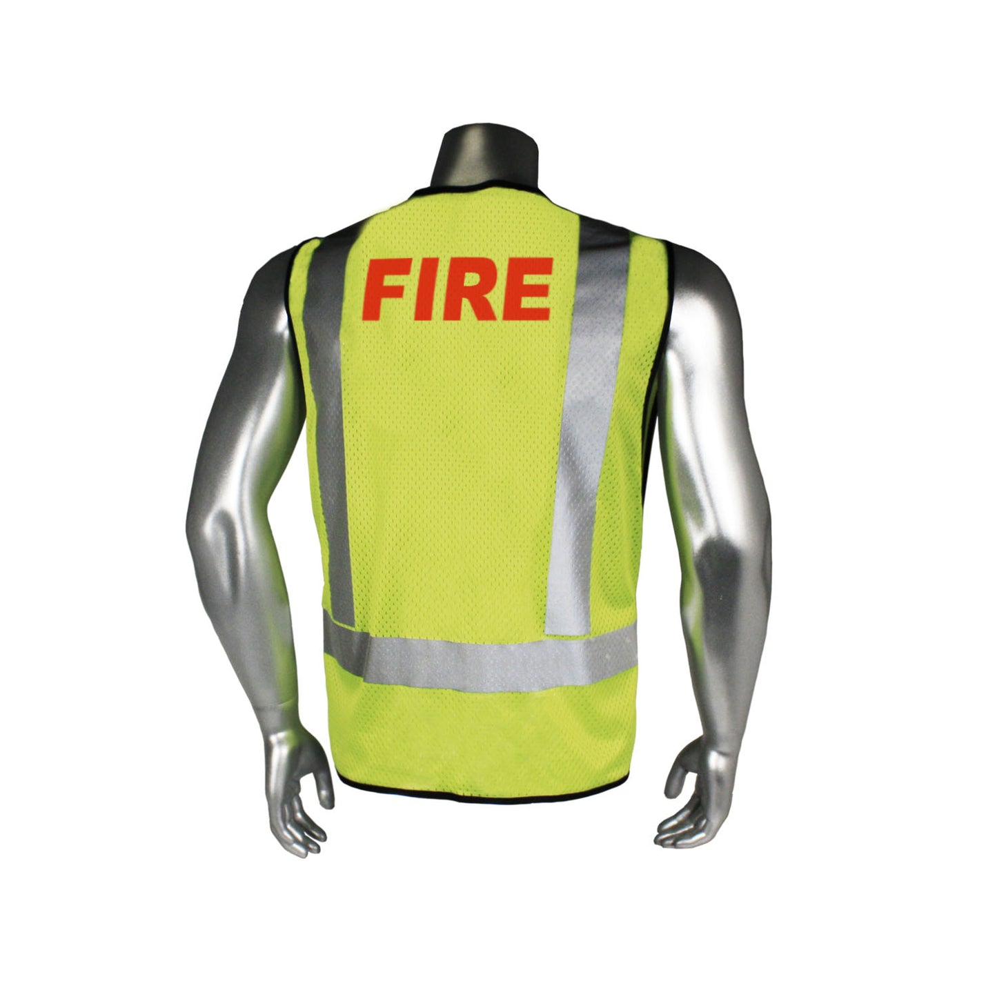 LHV-5-PC-ZR Class 2 Breakaway Vest - EMS - Black Trim - Green - Size 2X-4X
