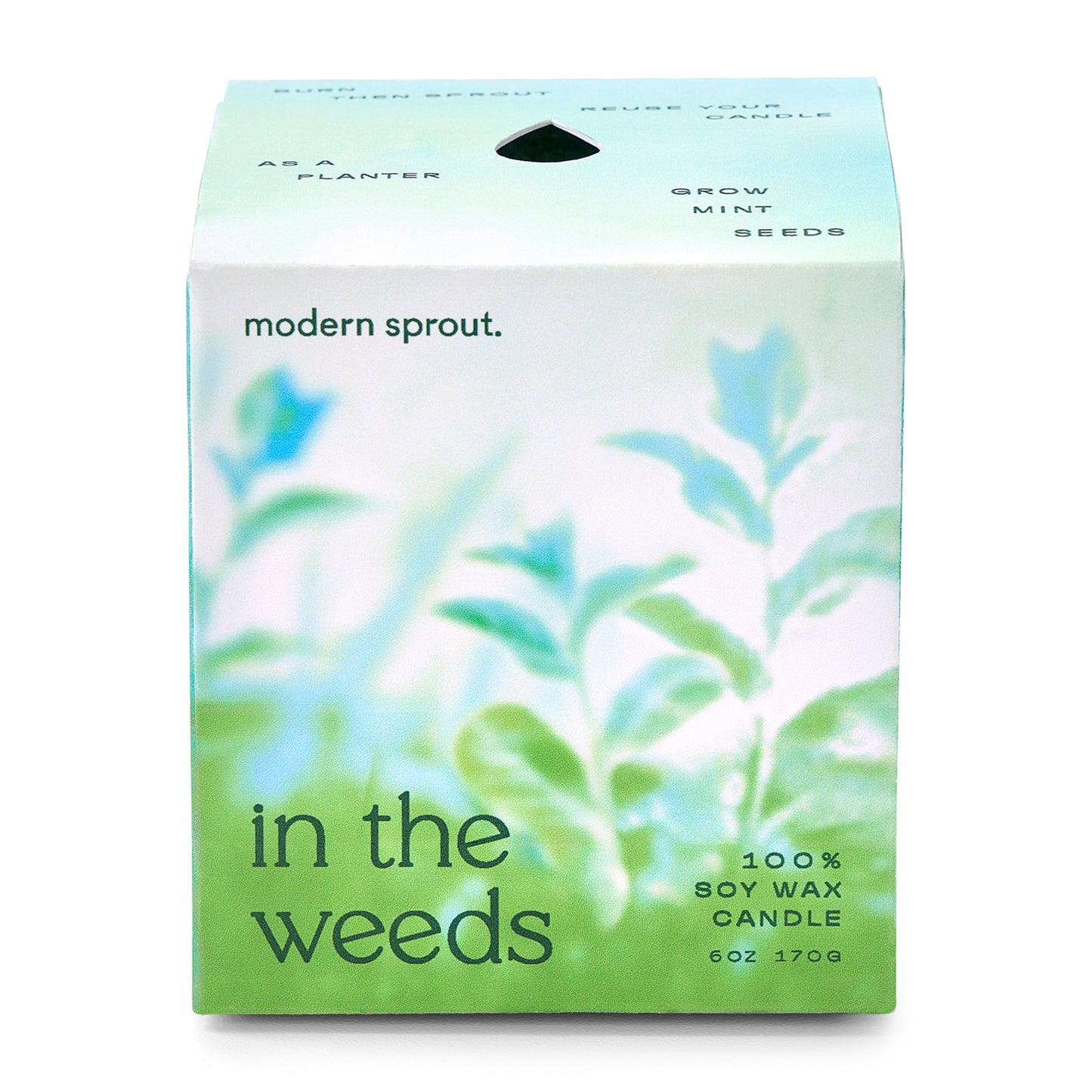 Modern Sprout® Garden Vibes Candle/Planter
