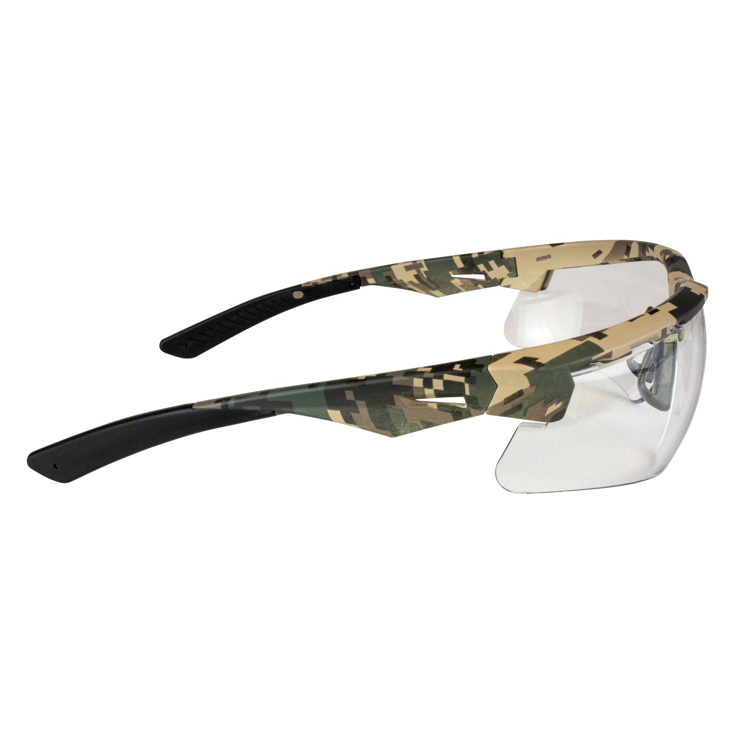 Thraxus™ Safety Eyewear - Black Frame - Clear Lens