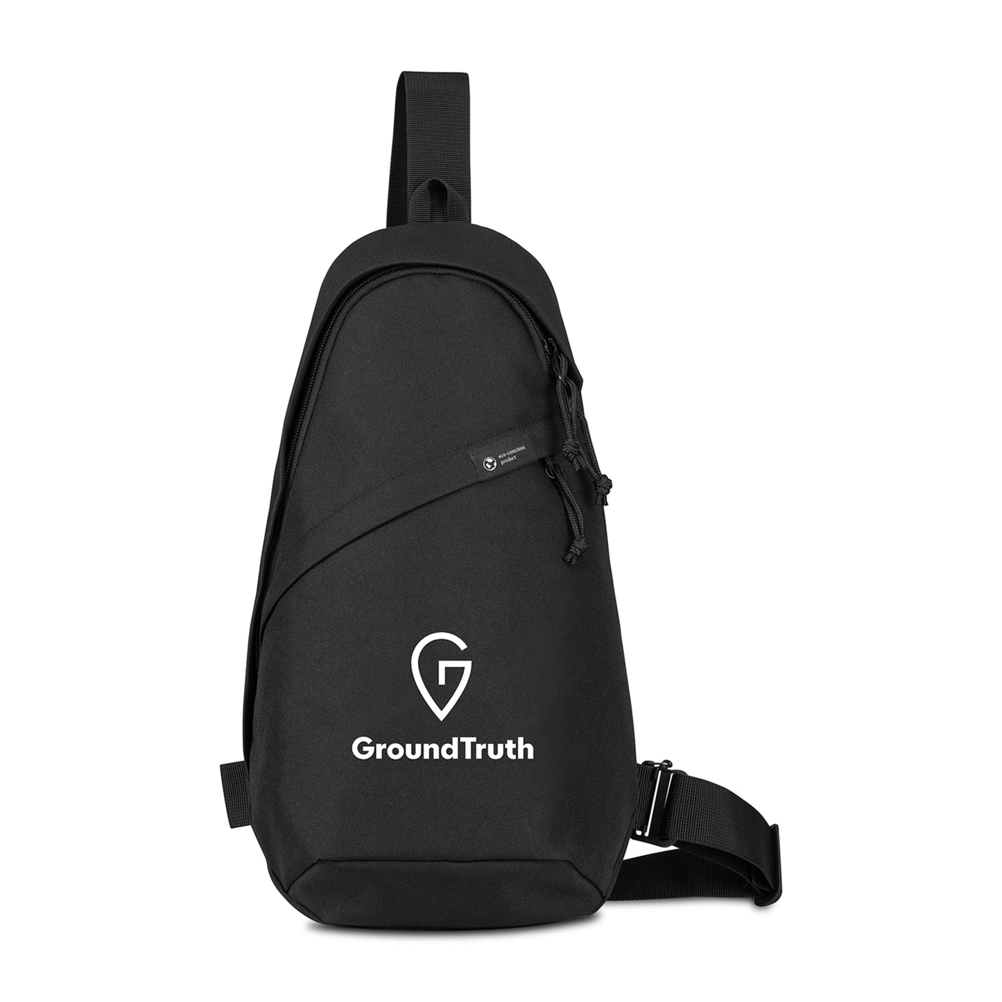 Black Renew rPET Sling Bag