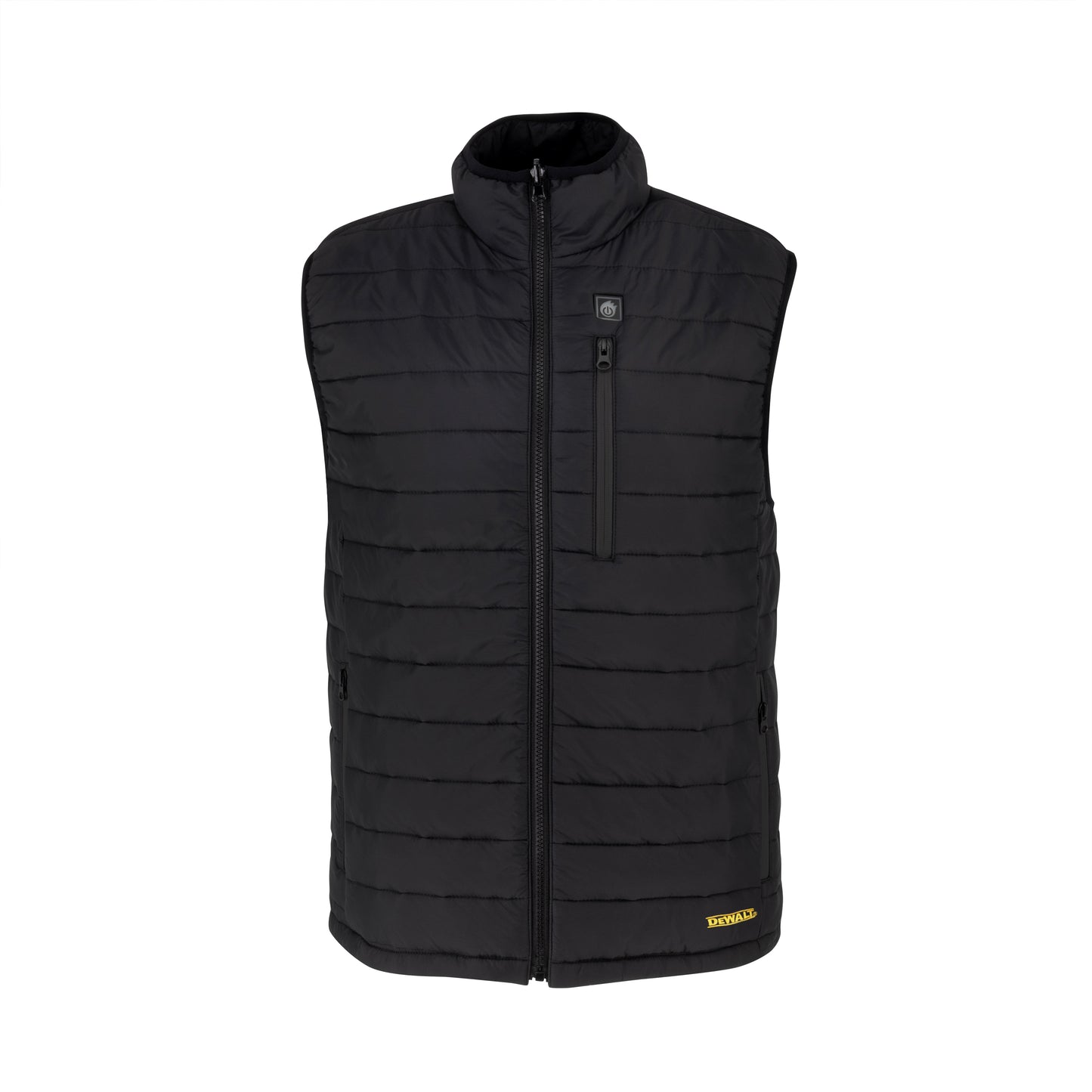 DCHV095B Men's Heated Puffer Vest Kit- Black - Size 2X