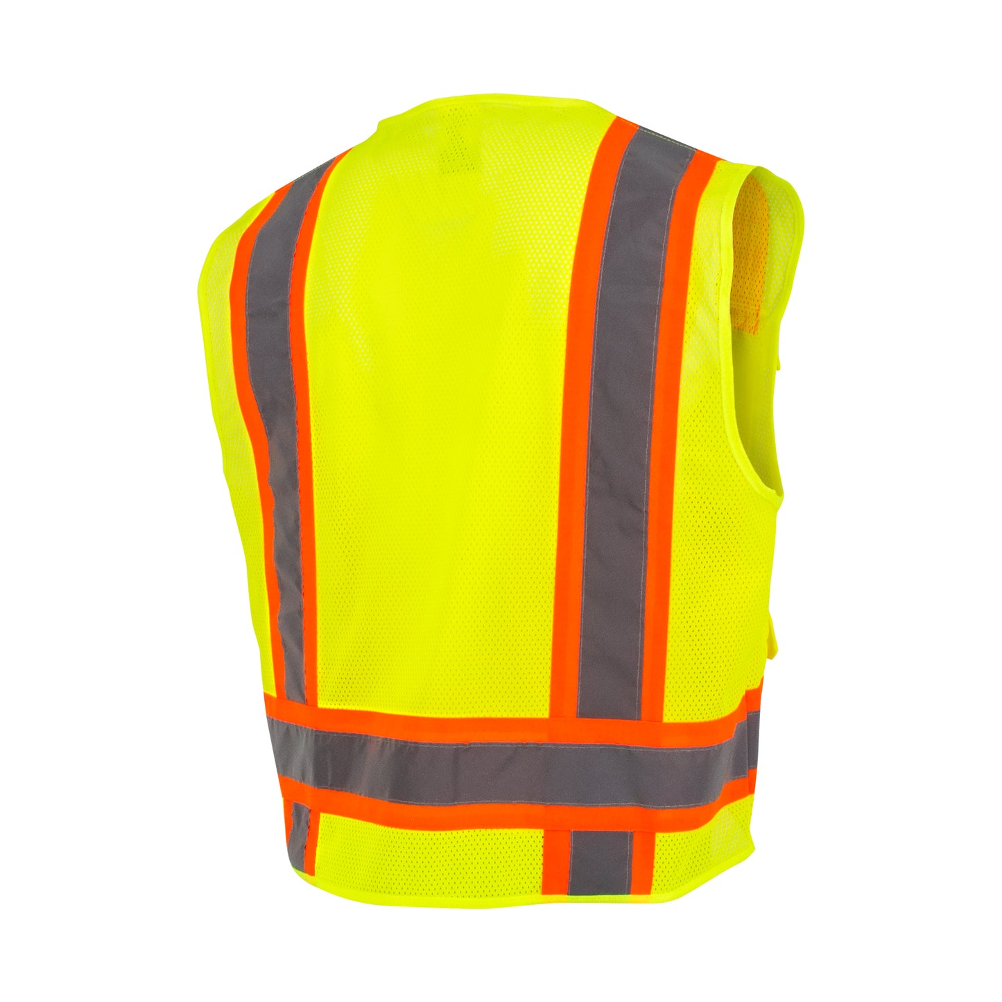 SV6 Two Tone Surveyor Type R Class 2 Mesh Safety Vest - Green - Size 2X