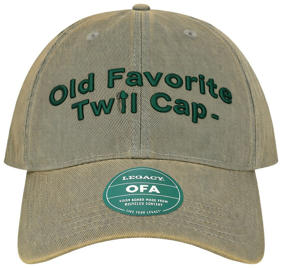 Old Favorite Solid Twill Cap - OFAST