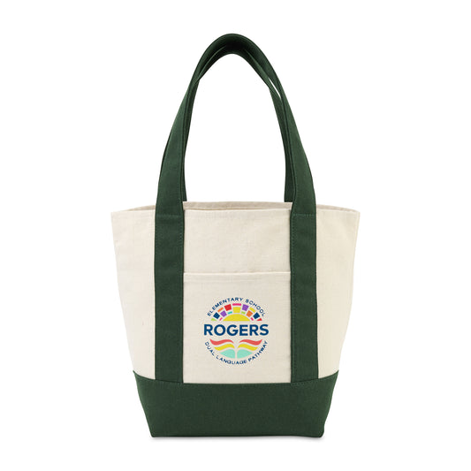 Green Mini Canvas Tote