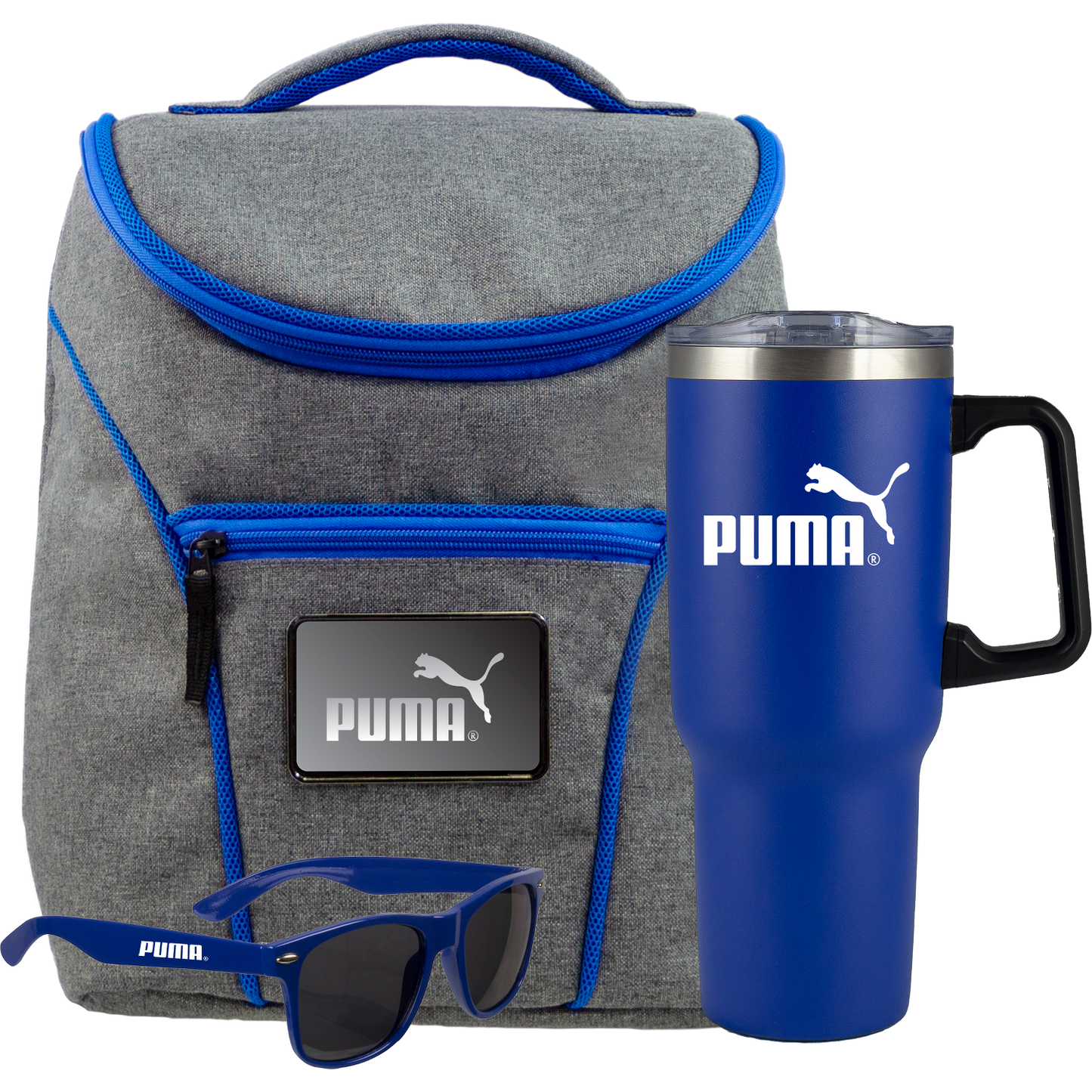 Outdoor Adventure Kit with Cooler Backpack, 40 oz Mug & UV Sunglasses