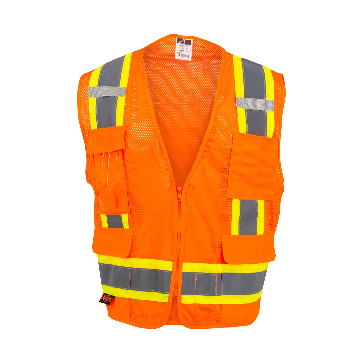 SV6 Two Tone Surveyor Type R Class 2 Mesh Safety Vest - Green - Size 2X