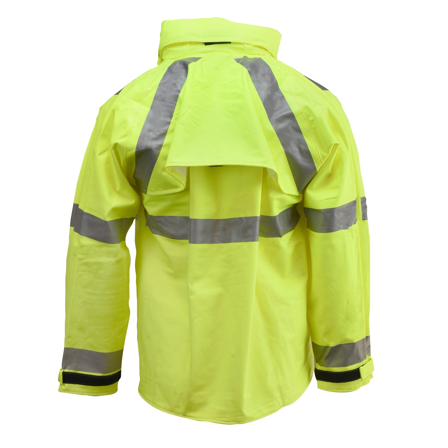 217AJ Flex Arc Jacket with Attached Hood - Fluorescent Orange - Size 2X