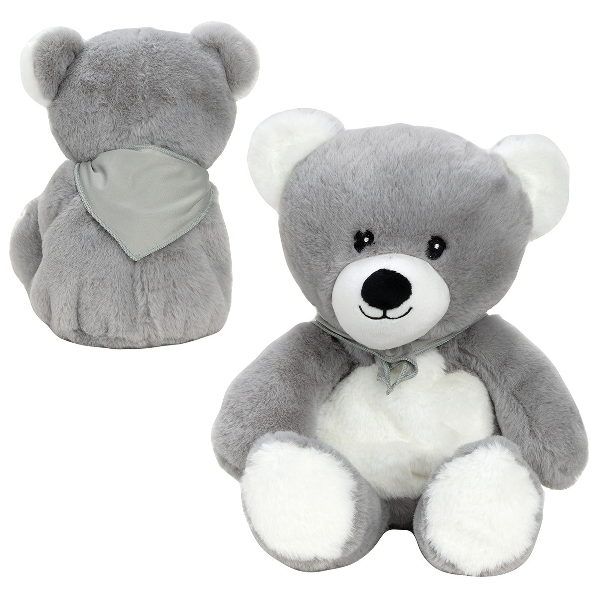 Gray Comfort Pals™ Heat Therapy “Cuddle” Bear