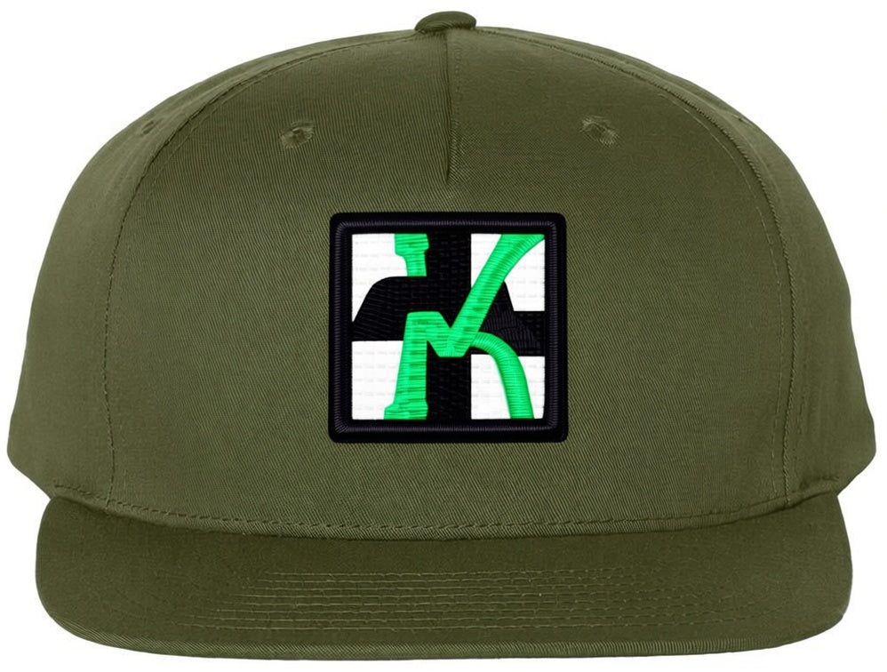 Pinch Front Structured Snapback Trucker Cap - 255