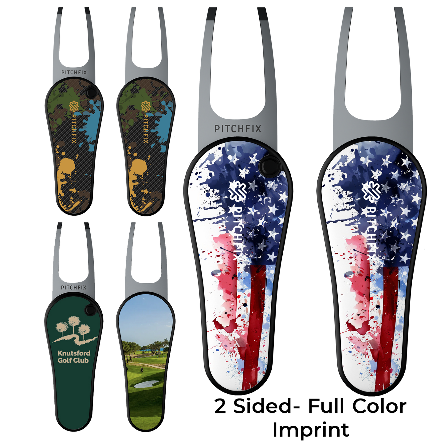 Assorted PitchFix Flash Divot Tool