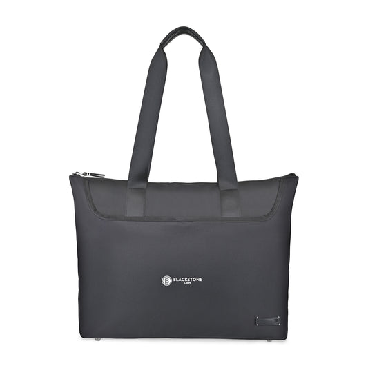 Black Travis & Wells® Lennox Laptop Tote
