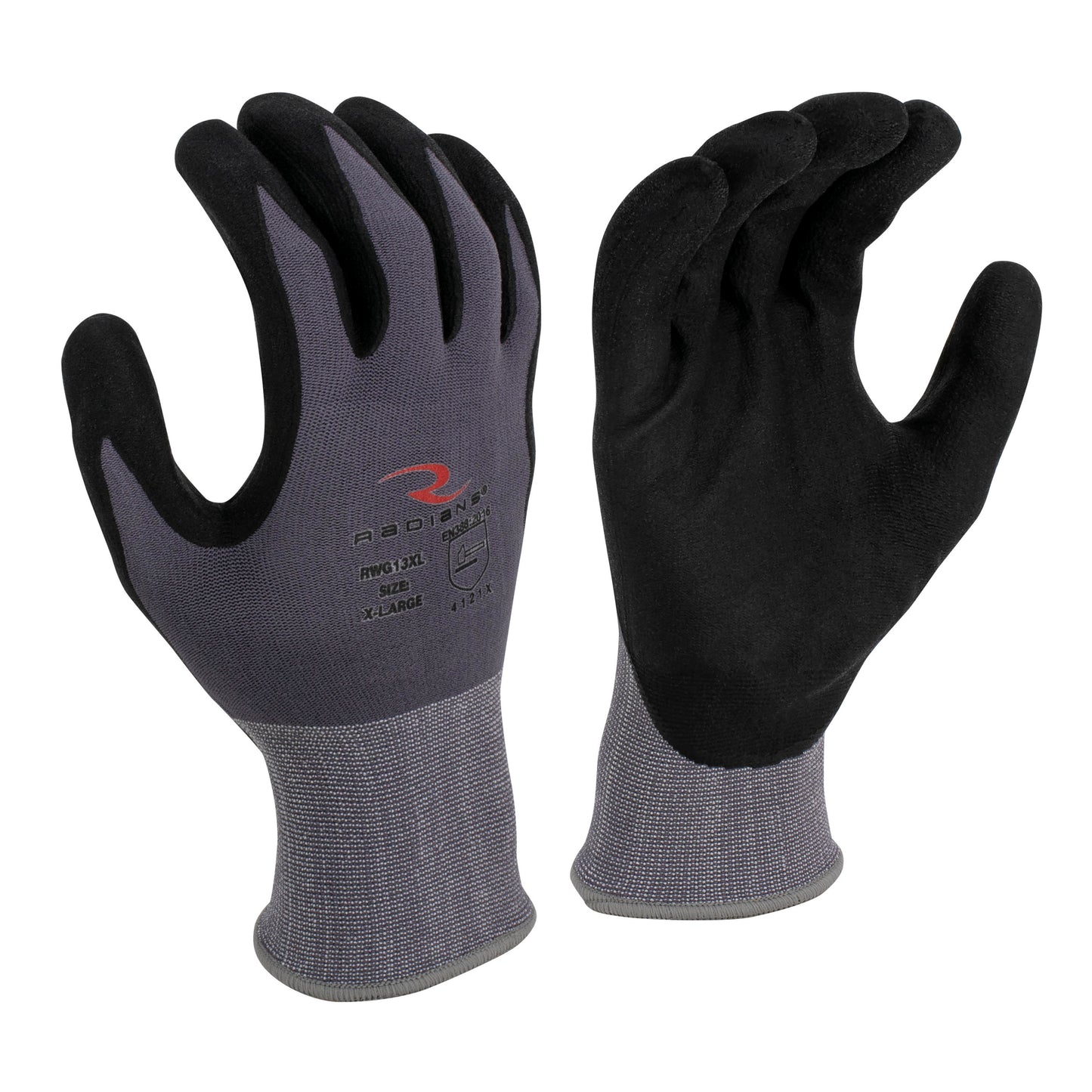 RWG13 Nylon Shell Foam Nitrile Gripper Glove - Size 2X