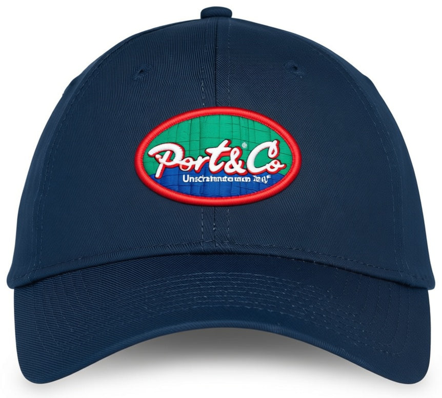 Port & Co Six-Panel Unstructured Twill Cap. C914