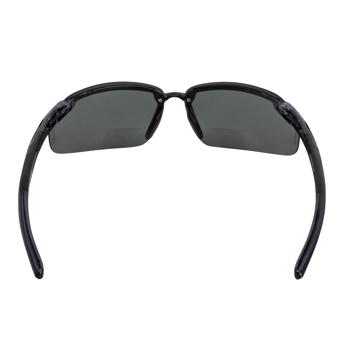 ES5 Bifocal Safety Eyewear - Crystal Brown Frame - HD Brown Lens - 1.5 Diopter