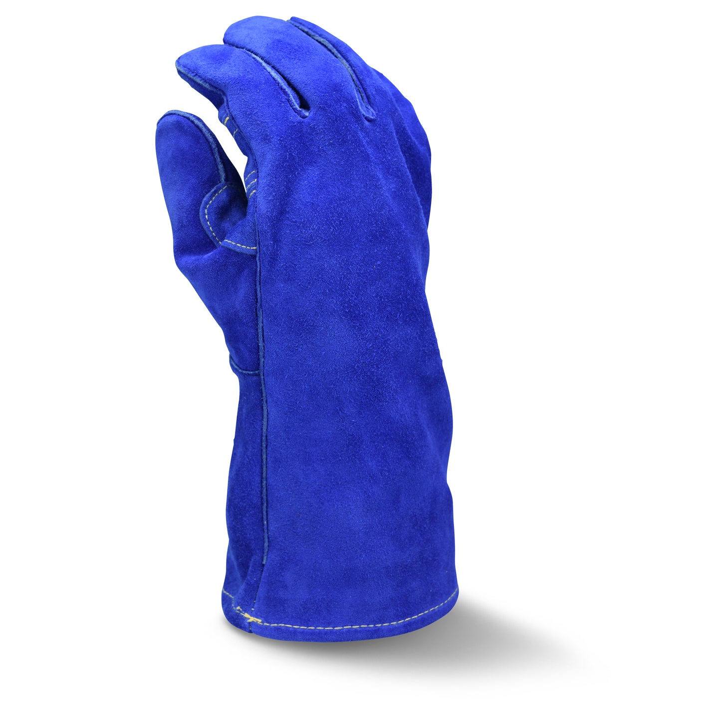 RWG5410 Premium Side Split Blue Cowhide Leather Welding Glove - Size XL