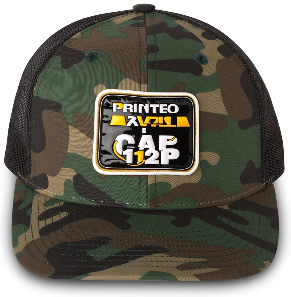Printed Trucker Cap - 112P