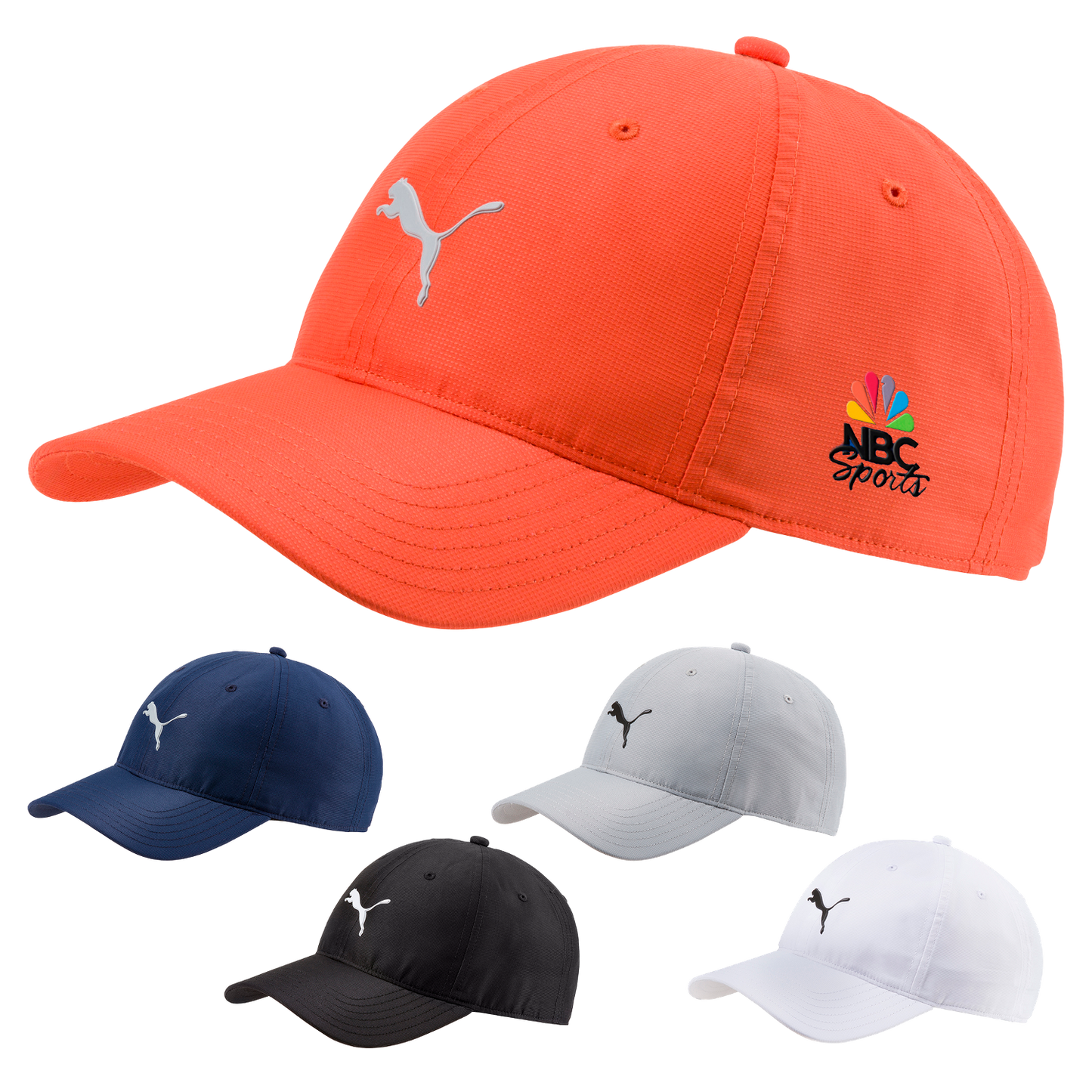 Black Puma Pounce Adjustable Cap