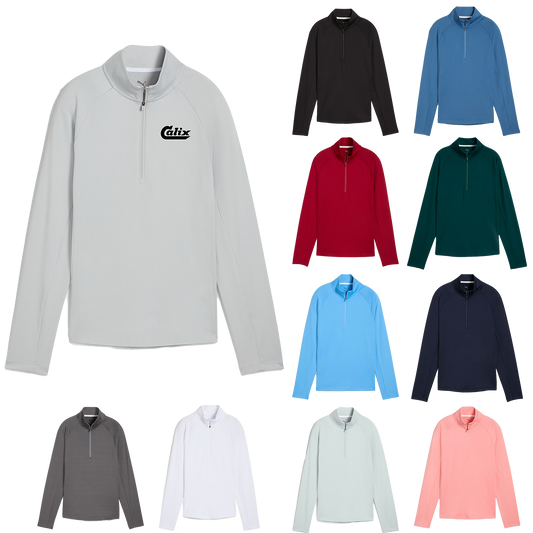 Ash Gray Puma Women's Pure 1/4 Zip - 2XL