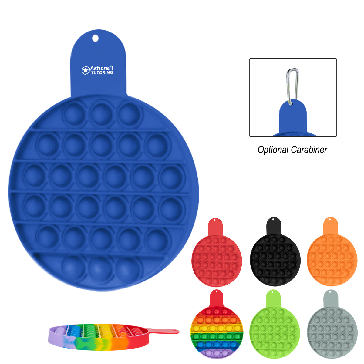 Push Pop Circle Stress Reliever Game grouped