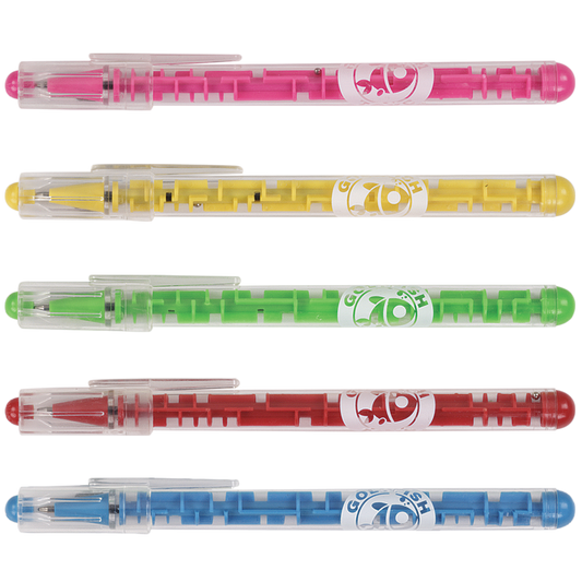 Blue Puzzler Pen with Cap