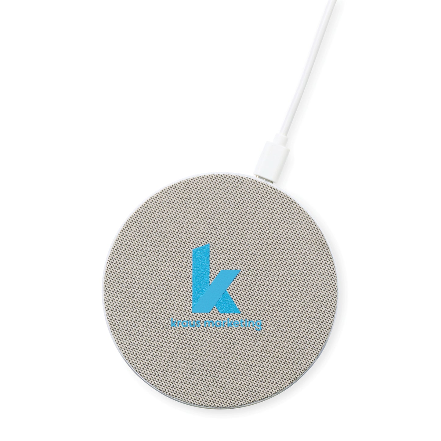 Sliver Auden Aluminum Wireless Charging Pad