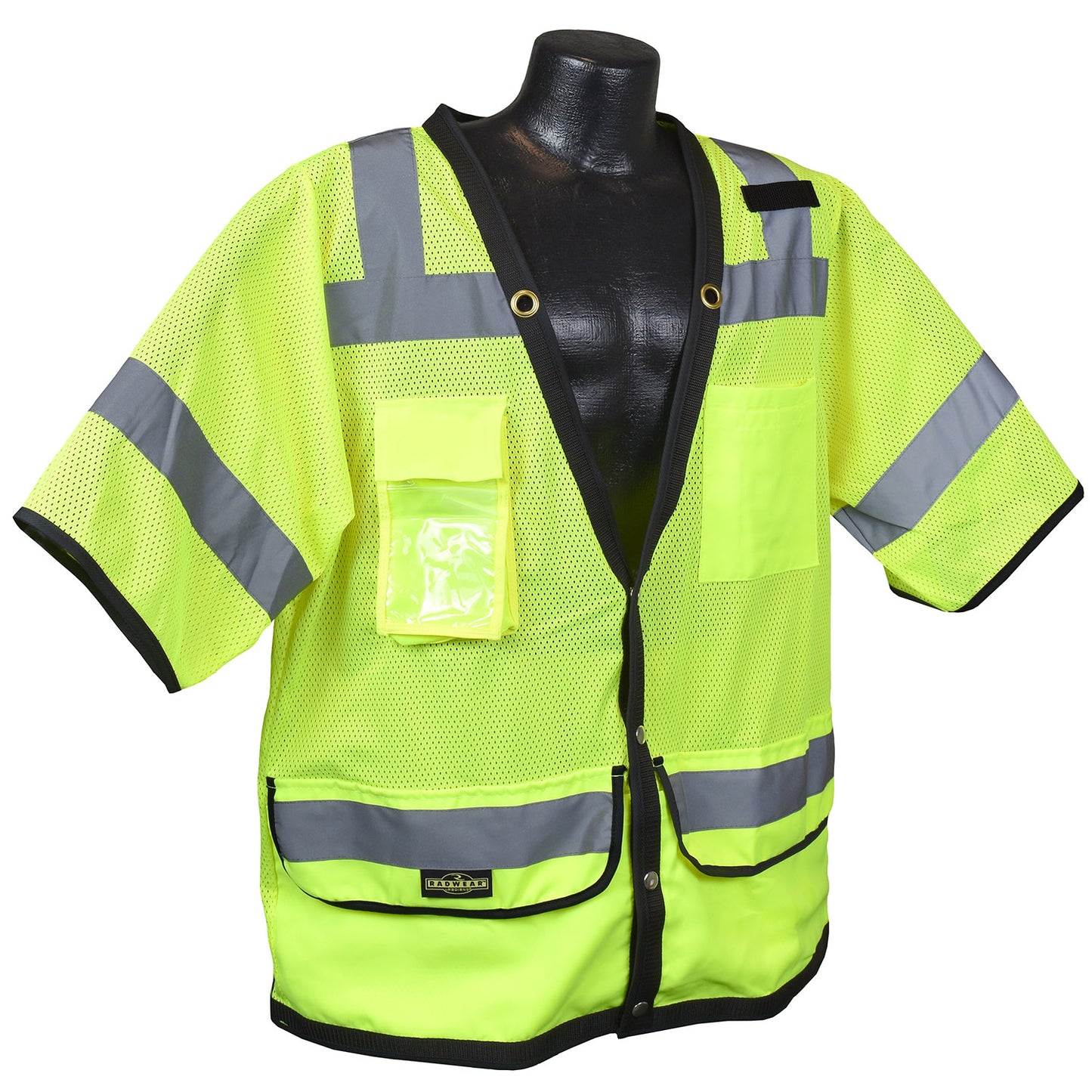 SV59-3 Type R Class 3 Heavy Duty Mesh Surveyor Vest - Green - Size XL