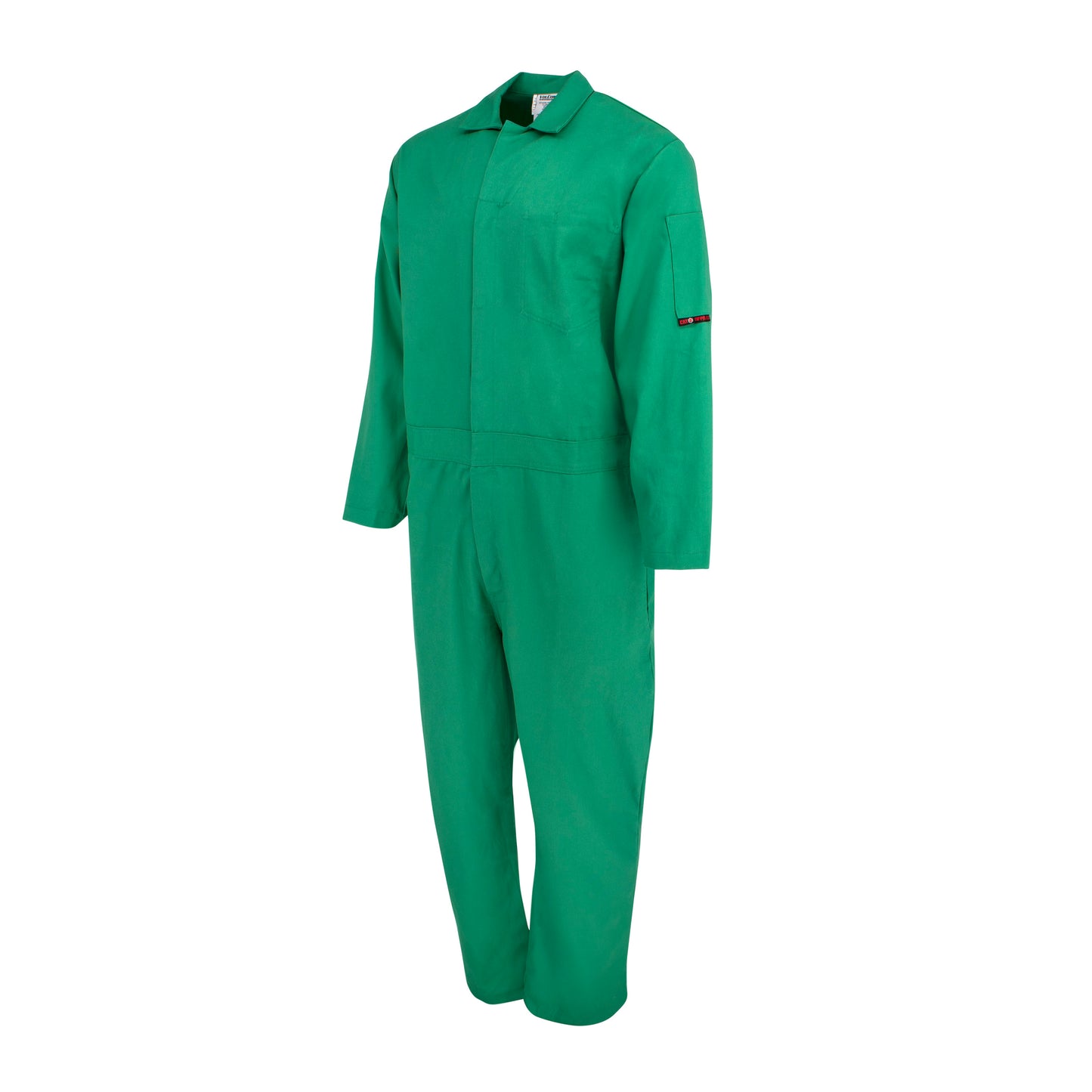 FRCA-WCA VolCore® Welding Front Snap Coverall - Green - Size XL