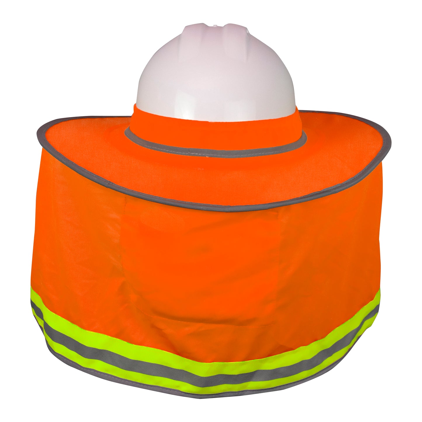 Hi-Vis Collapsible Hard Hat Shade - Green