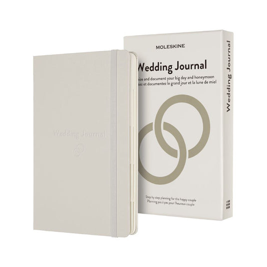 Pearl Grey Moleskine® Passion Journal - Wedding