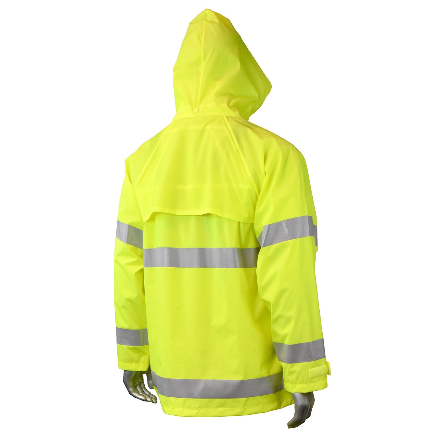 RW25 High Visibility Rainwear Jacket - Hi-Vis Green - Size 2X