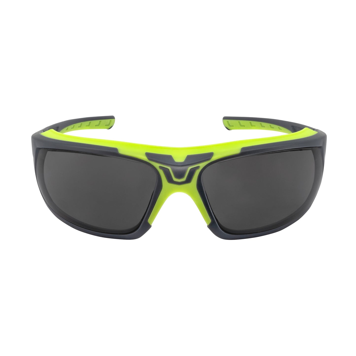 GLYF™ Safety Eyewear with Comfort Soft-Touch Liner - Hi-Vis/Gray Frame, Clear Lens