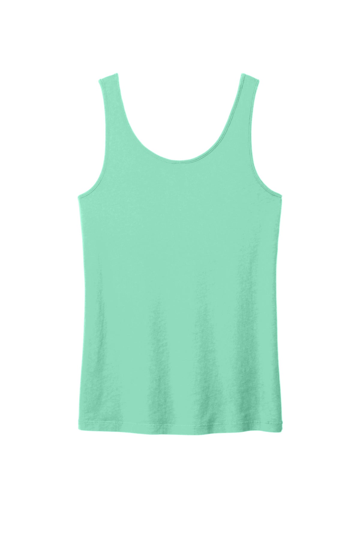 Rear View of Jadeite Port & Company Women's Beach Wash Garment-Dyed Tank LPC099TT