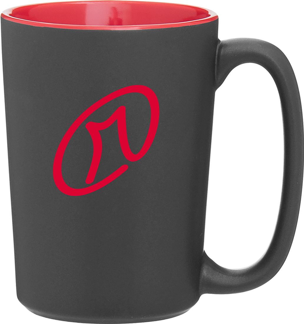 12 oz rocca mug - matte black