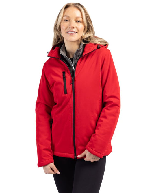 Red Clique Equinox Insulated Womens Softshell Jacket - XS