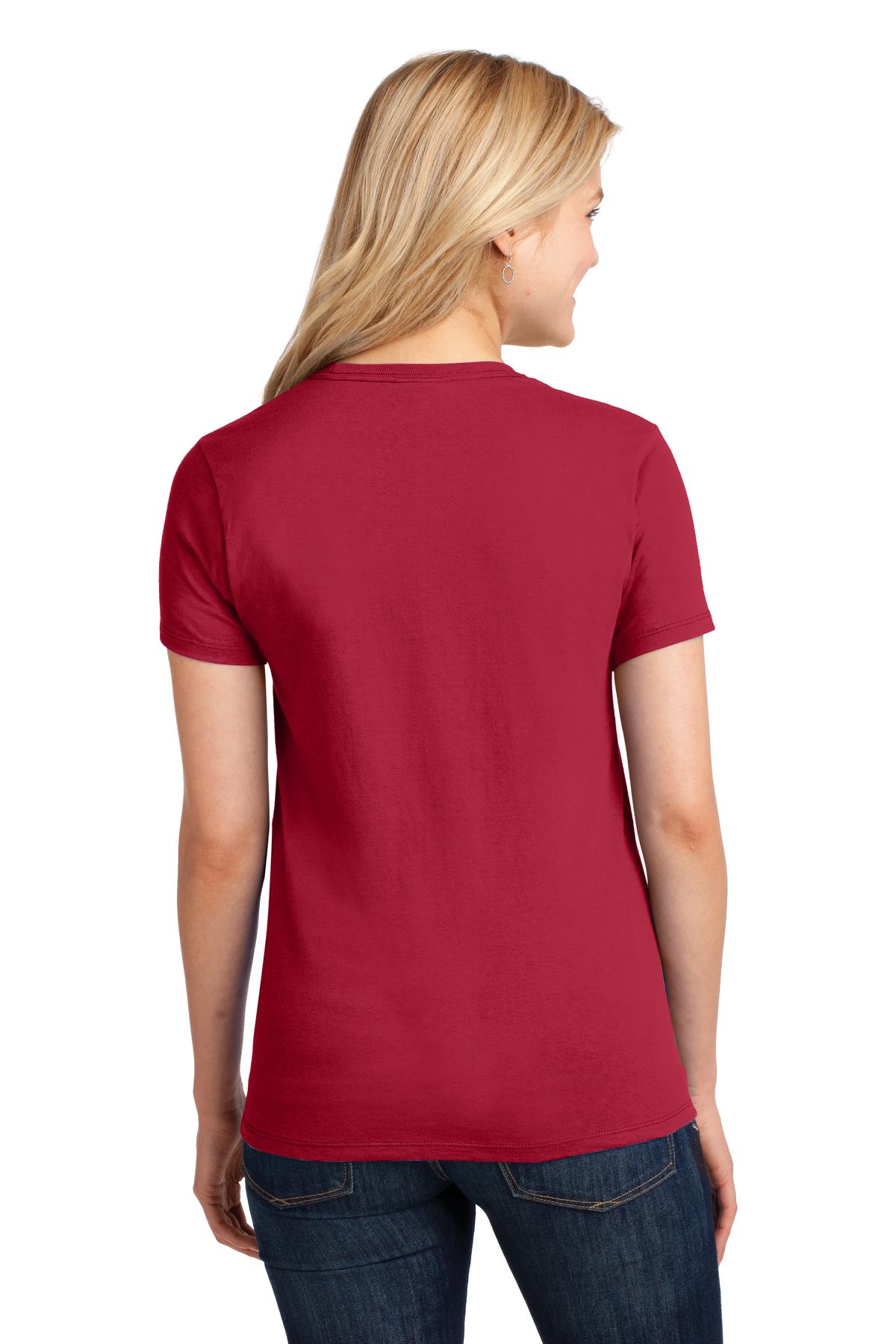 Red Port & Company Women's Core Cotton Tee. LPC54