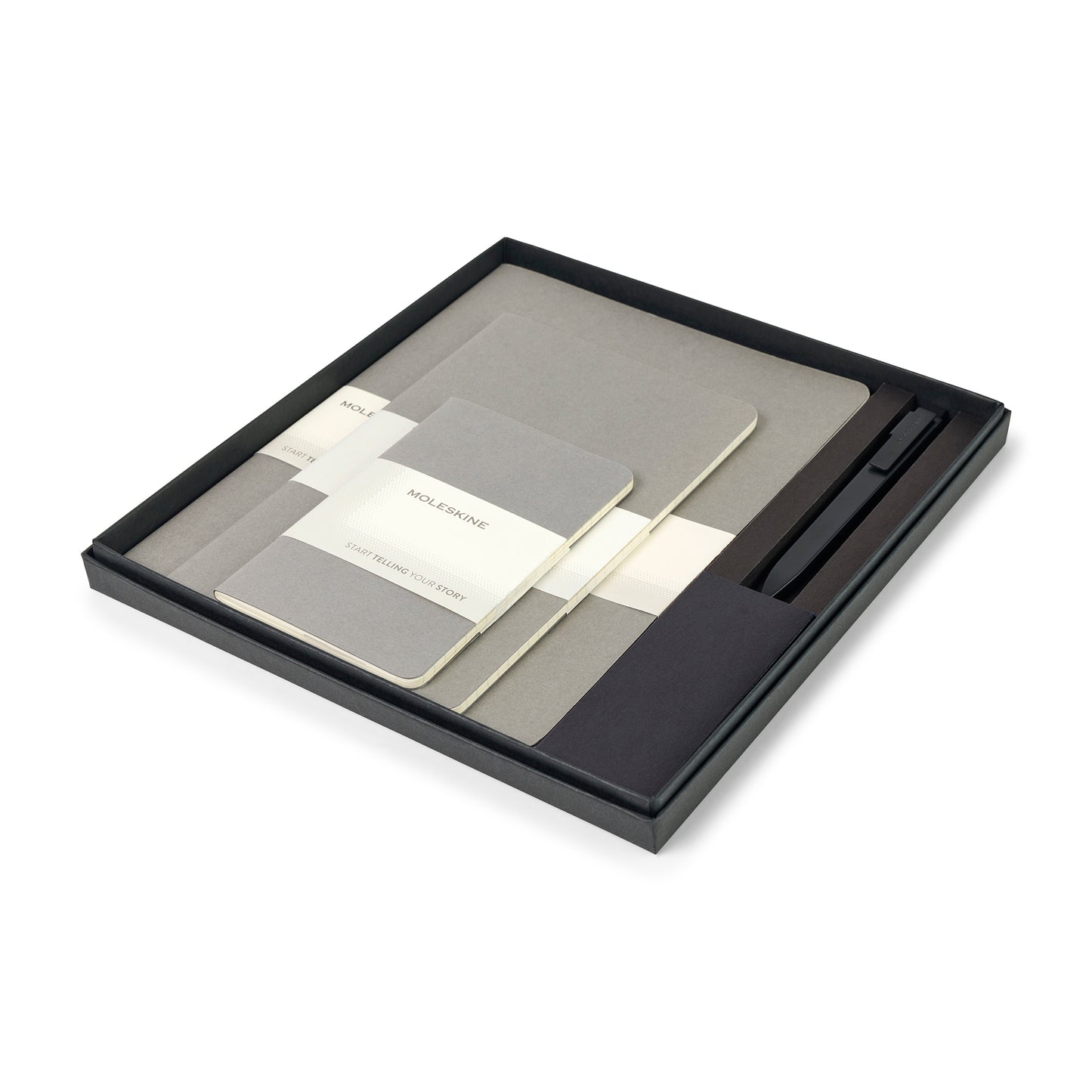 Moleskine® Assorted Cahier and GO Pen Gift Set