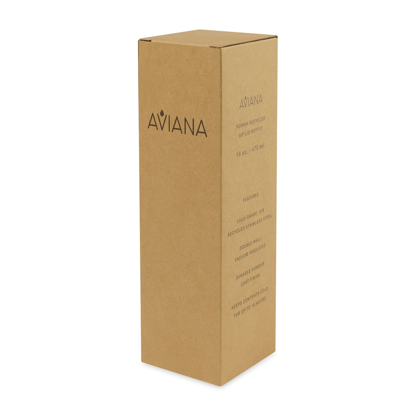 Aviana™ Rowan Recycled Sip Lid Bottle - 16 Oz.