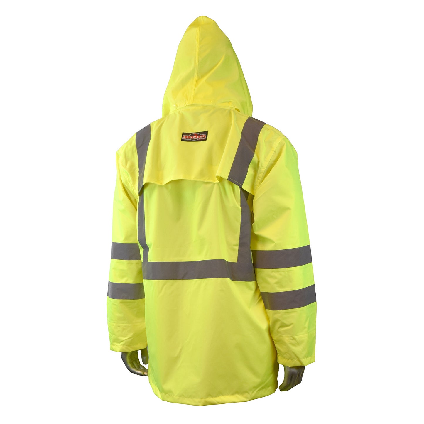 RW10-3S1Y Lightweight Rain Jacket - Hi-Vis Green - Size 2X