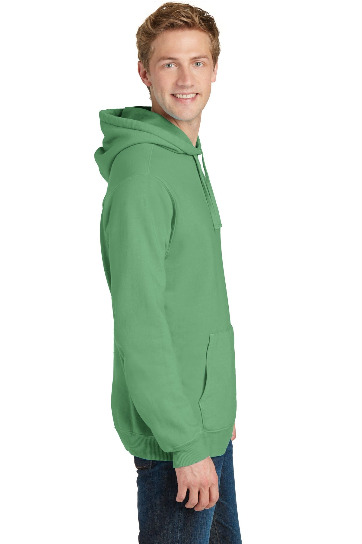 Safari Port & Company Beach Wash Garment-Dyed Pullover Hooded Sweatshirt. PC098H
