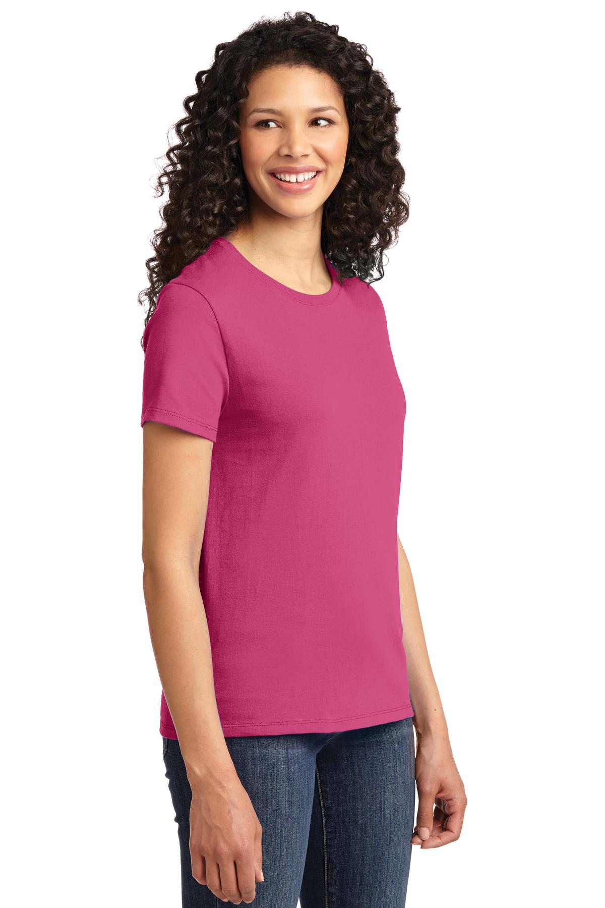 Sangria Port & Company Women's Essential Tee. LPC61