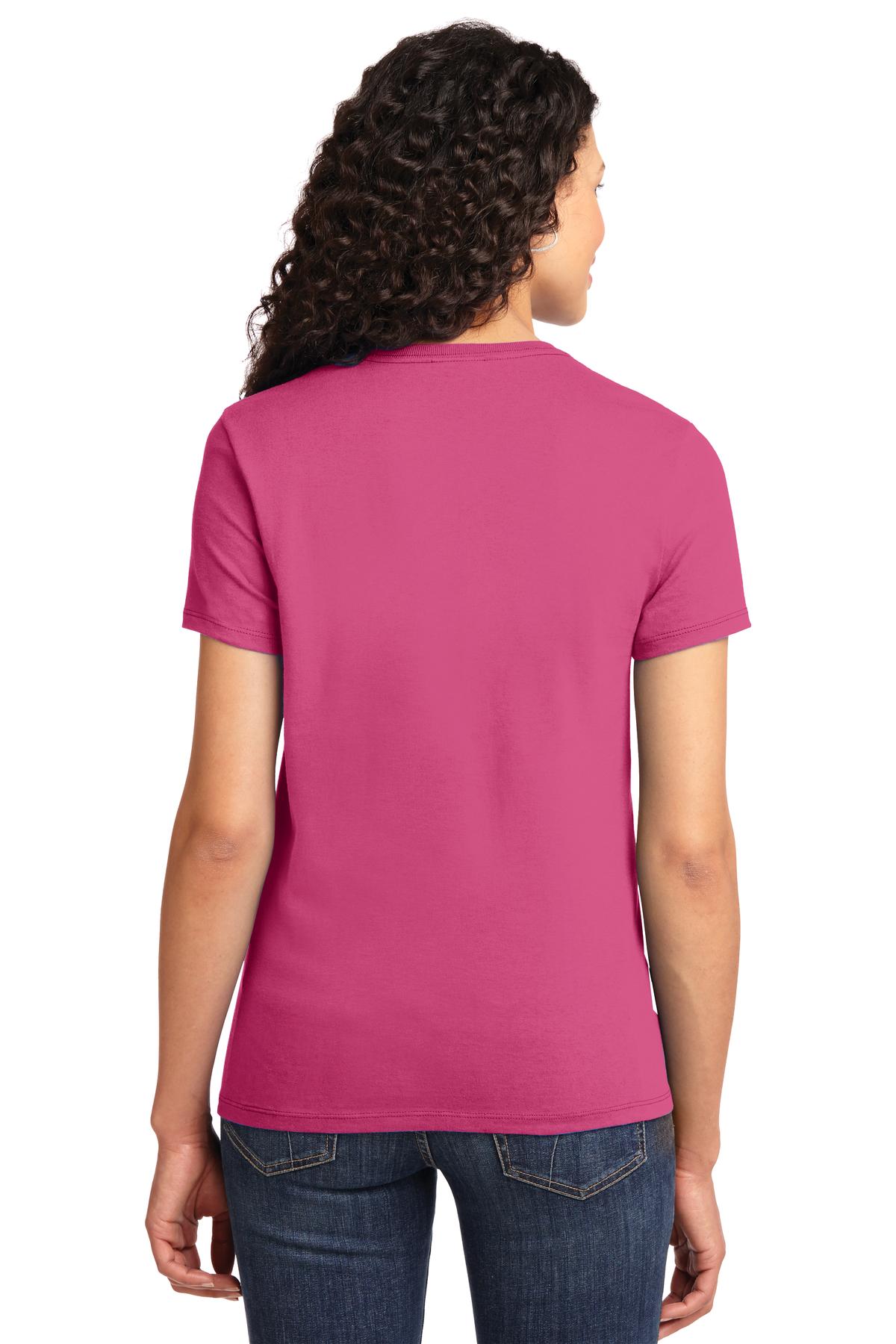 Sangria Port & Company Women's Essential Tee. LPC61