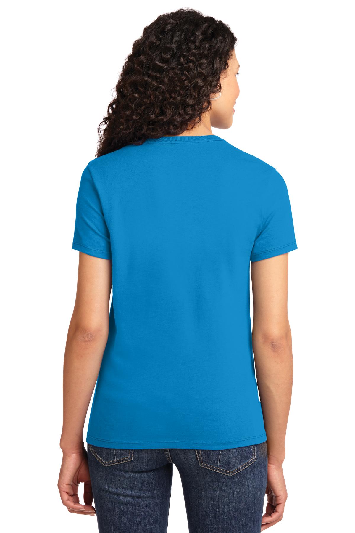 Sapphire Port & Company Women's Essential Tee. LPC61