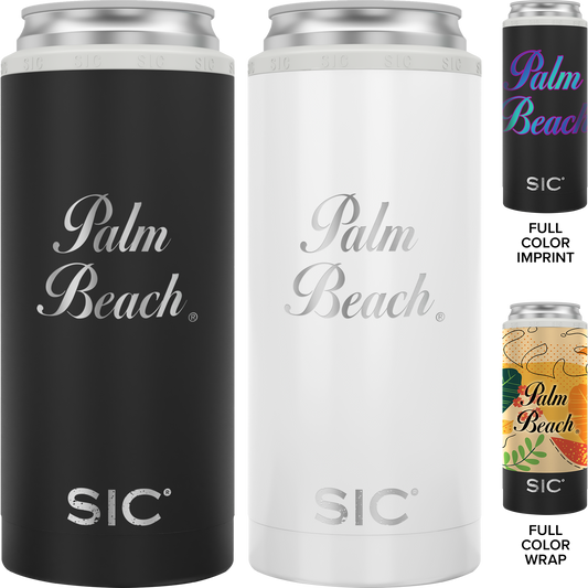 Black Sic Slim Can Cooler