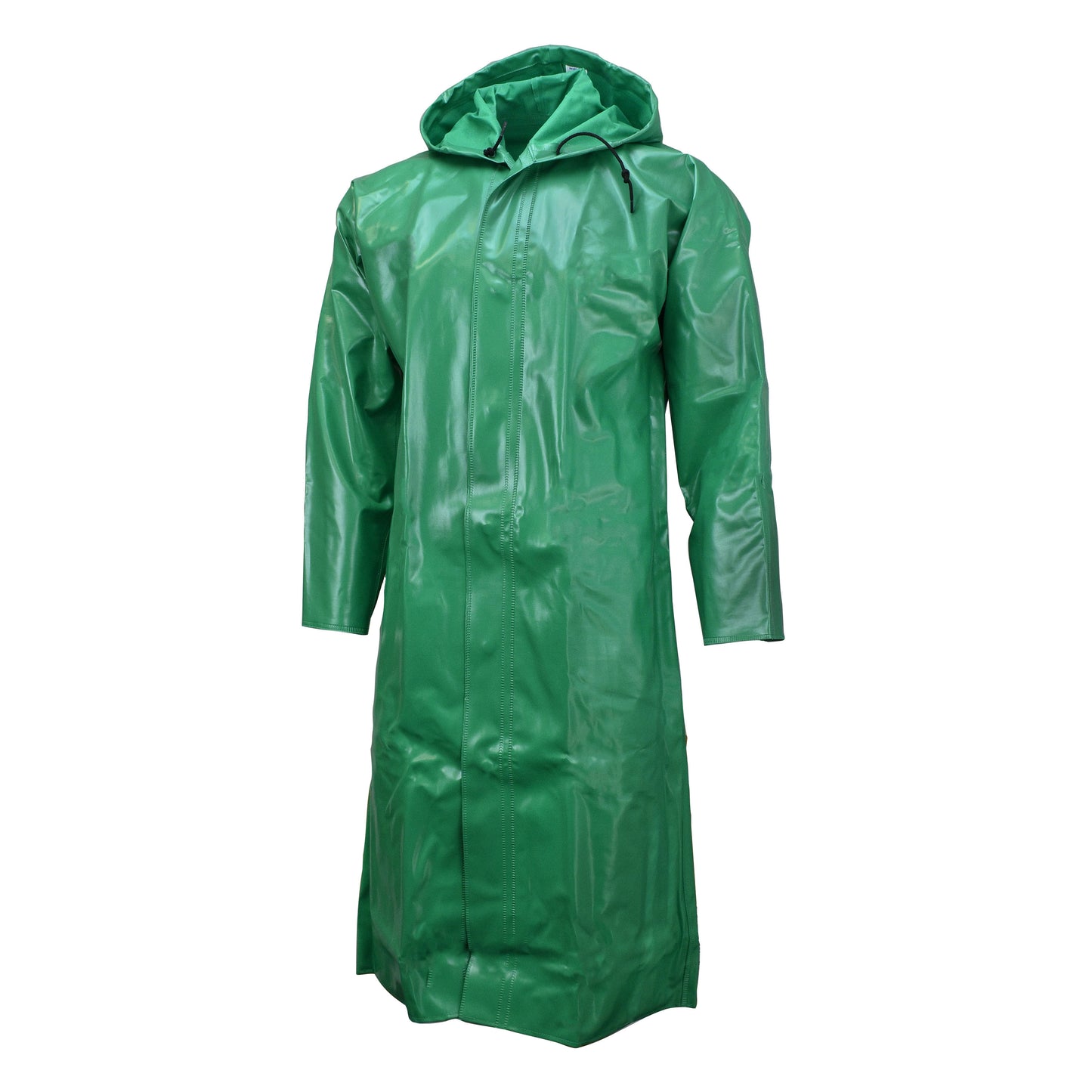 96AC Chem Shield Coat with Hood - Green - Size 4X