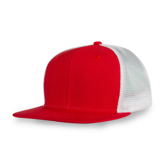 Red/White Merrimack Hat Co.® Axel Trucker