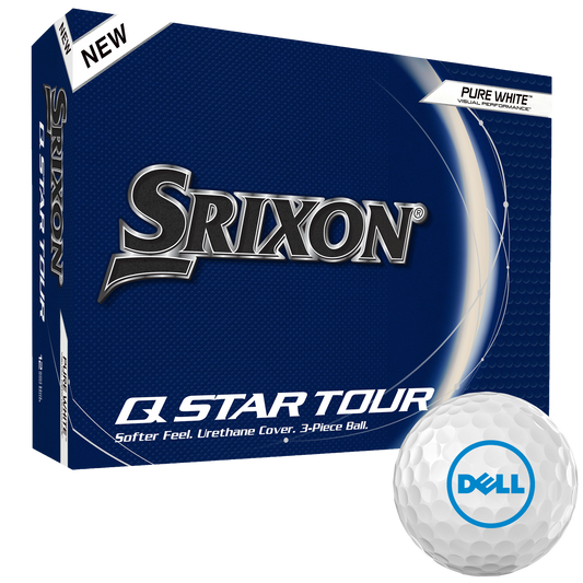 White Srixon Q-Star Tour Golf Balls