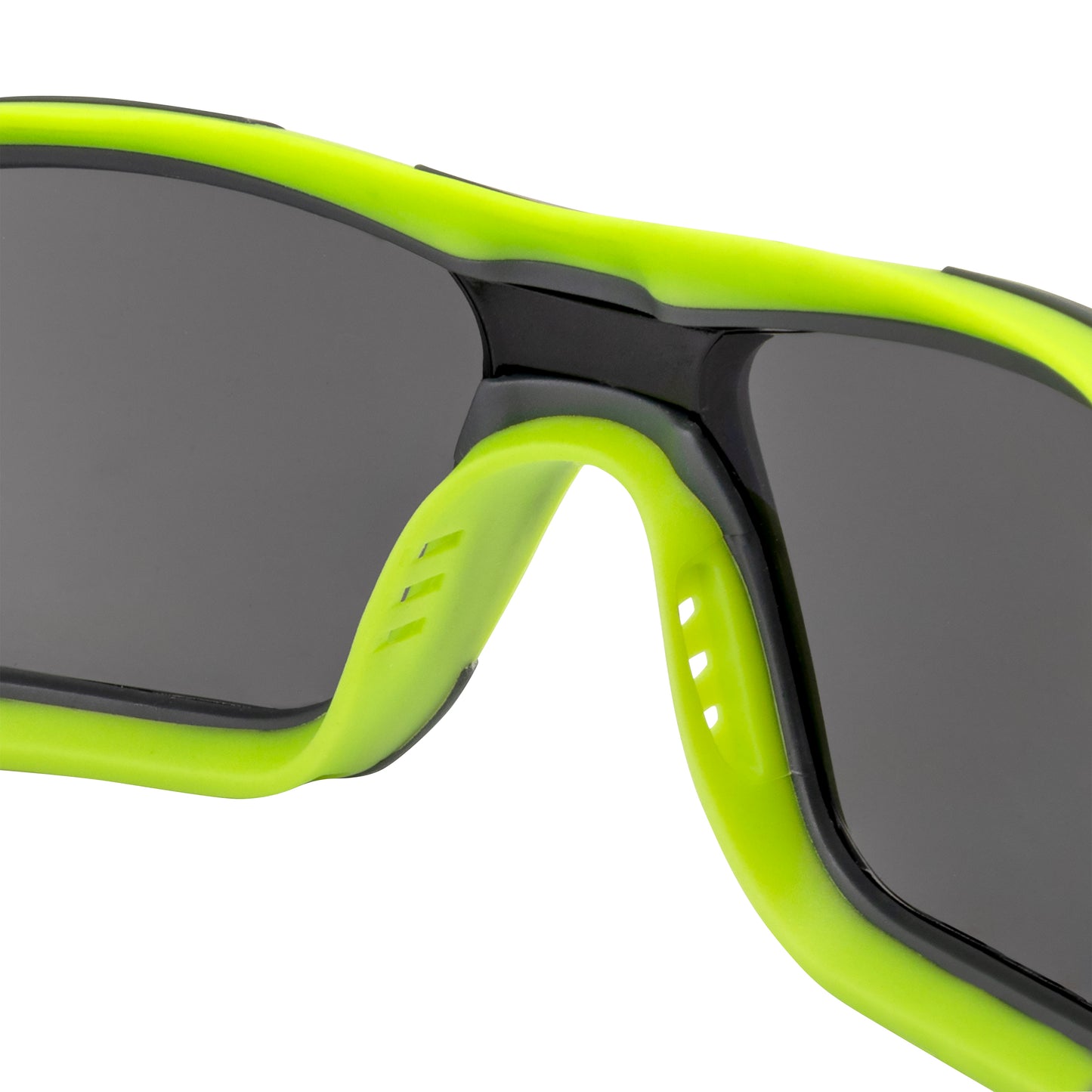 GLYF™ Safety Eyewear with Comfort Soft-Touch Liner - Hi-Vis/Gray Frame, Clear Lens