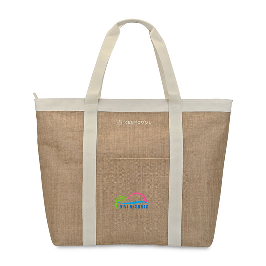 Natural KEEPCOOL® Nairobi Jute Shopper Cooler